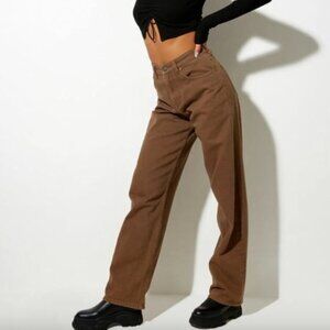 Motel Rocks Parallel Jeans in Rich Brown